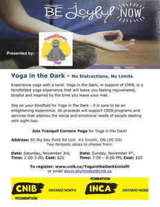 Yoga in the Dark